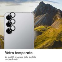 imoshion 2 Pack protezione lente fotocamera Samsung Galaxy S25 - Silver Shadow