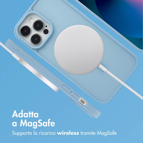 imoshion Cover posteriore Color Guard con MagSafe Apple iPhone 13 Pro Max - Azzurro