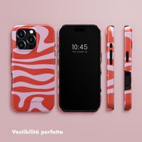 Selencia Cover posteriore Vivid con MagSafe Apple iPhone 16 Pro - Dream Swirl Pink