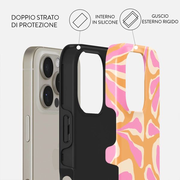 Burga Cover Posteriore Resistente Apple iPhone 16 Pro Max - Aloha