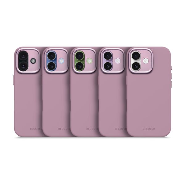 Decoded Cover in Silicone MagSafe Apple iPhone 17 - Rosette