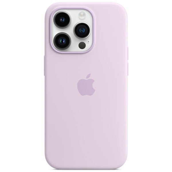 Apple Cover Posteriore in Silicone con MagSafe Apple iPhone 14 Pro - Lilla