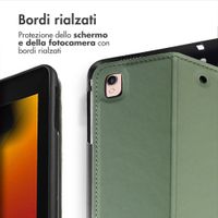 Accezz Cover Tablet Classica Apple iPad 6 (2018) 9.7 pollici / iPad 5 (2017) 9.7 pollici / Air 2 (2014)/Air 1 (2013) - Verde