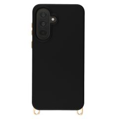 Selencia Cover posteriore Rivièra con MagSafe con ganci rimovibili Samsung Galaxy A37 (5G) - Velvet Black