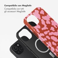 Selencia Cover posteriore Vivid con MagSafe Apple iPhone 15 - Moo’d Blush Pink