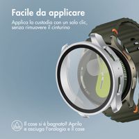 imoshion Cover rigida integrale Samsung Galaxy Watch 7 - 44 mm - Argento