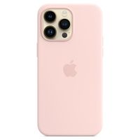 Apple Cover Posteriore in Silicone con MagSafe Apple iPhone 14 Pro Max - Chalk Pink