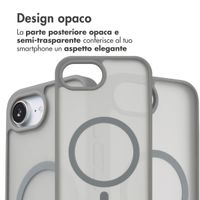 imoshion Cover posteriore Color Guard con MagSafe Apple iPhone 17e / 16e - Grigio
