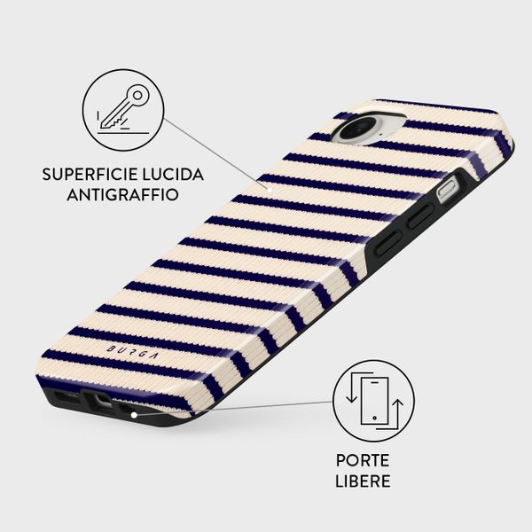 Burga Cover Posteriore Resistente Apple iPhone 17e / 16e - Old Money