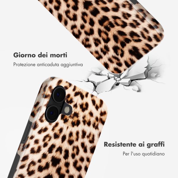 Selencia Cover posteriore Vivid con MagSafe Apple iPhone 16 - Wild Leo