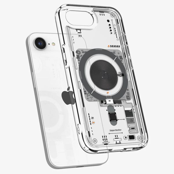 Spigen Cover Posteriore Ultra Ibrida con MagSafe Apple iPhone 17e / 16e - Neo One