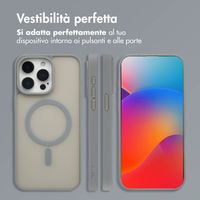 imoshion Cover posteriore Color Guard con MagSafe Apple iPhone 15 Pro Max - Grigio