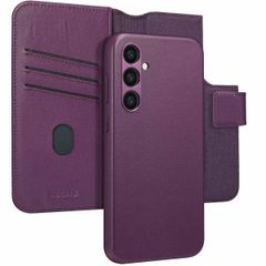 Accezz Cover in pelle 2 in 1 con MagSafe Samsung Galaxy S24 Plus - Heath Purple
