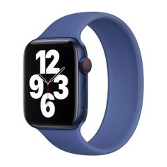 Apple Cinturino Solo Loop Apple Watch | 44/45/46/49 mm - Taglia 12 - Toma Blue