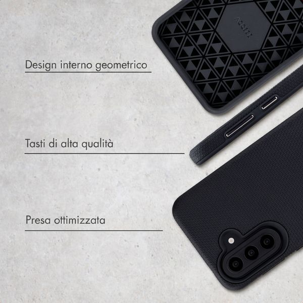 Accezz Cover Posteriore Resistente con MagSafe Samsung Galaxy A57 (5G) - Nero