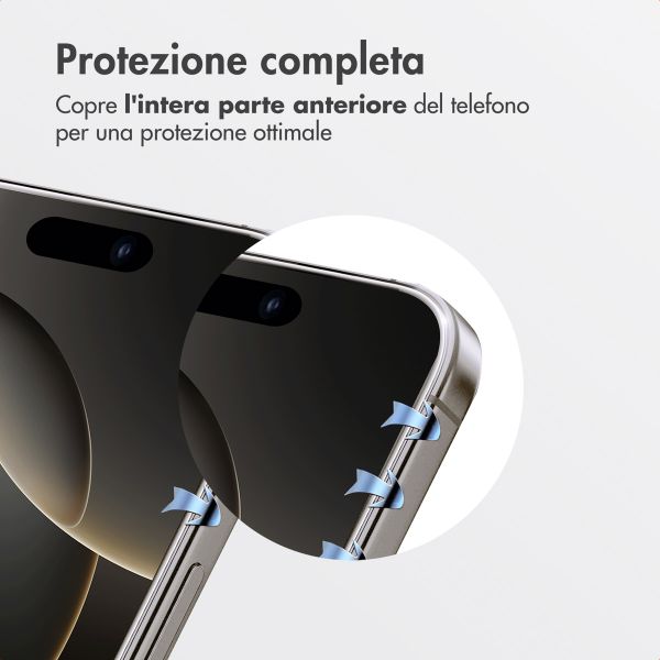 Accezz Vetro temperato + Applicatore Apple iPhone 16 Pro