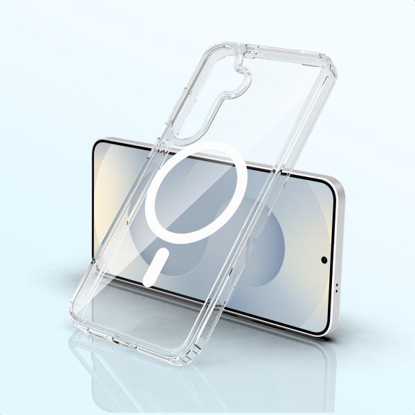 Accezz Cover posteriore Xtreme Impact con MagSafe Samsung Galaxy S25 Plus - Trasparente