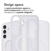 imoshion Cover posteriore Color Guard con MagSafe Samsung Galaxy S25 Plus - Bianco