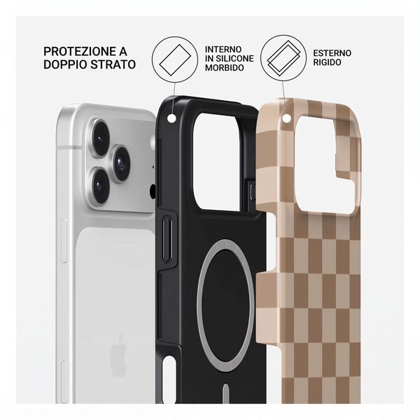 Burga Cover Posteriore Resistente con MagSafe Apple iPhone 18 Pro Max - Sweet Treat