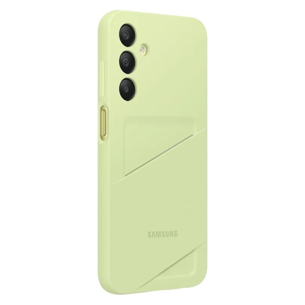 Samsung Cover Originale con Porta Carte Samsung Galaxy A25 (5G) - Lime