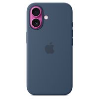 Apple Cover Posteriore in Silicone con MagSafe Apple iPhone 16 - Denim