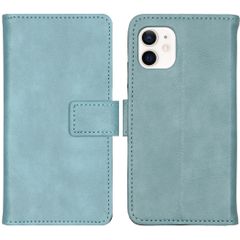 imoshion Cover a libro di Lusso Apple iPhone 12 Mini - Azzurro