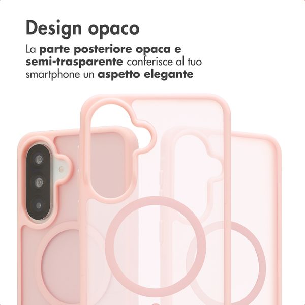 imoshion Cover posteriore Color Guard con MagSafe Samsung Galaxy A37 (5G) - Rosa chiaro