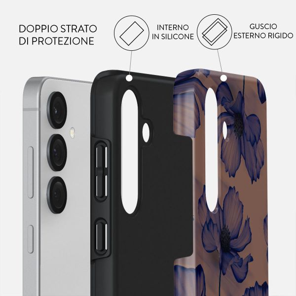 Burga Cover Posteriore Resistente Samsung Galaxy S25 Plus - Velvet Night