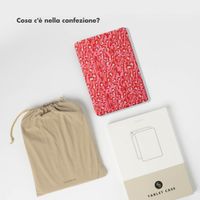 Selencia Cover per tablet Vivid Apple iPad 9 (2021) 10.2 pollici / iPad 8 (2020) 10.2 pollici / iPad 7 (2019) 10.2 pollici - Wild Spots Lipstick