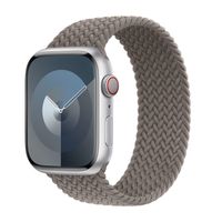 Apple Cinturino Solo intrecciato Apple Watch | 44/45/46/49 mm - Taglia 7 - Clay
