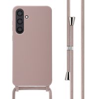 imoshion Cover in Silicone con Cordino Samsung Galaxy S24 Plus - Sand Pink