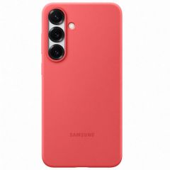 Samsung Cover originale in silicone Samsung Galaxy S25 Plus - Peach
