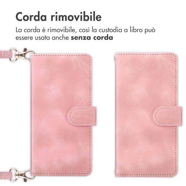 imoshion Cover a libro con Cordino Samsung Galaxy A36 - Rosa
