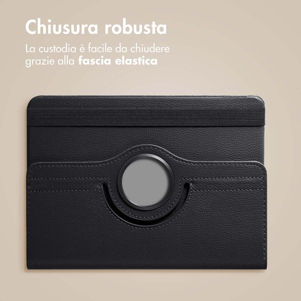 imoshion Cover Girevole a 360° Samsung Galaxy Tab S10 Ultra / Tab S9 Ultra - Nero