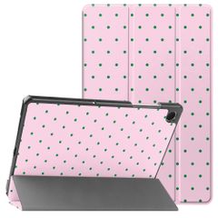 imoshion Cover Trifold Design Samsung Galaxy Tab A11 Plus / A9 Plus - Happy Dots