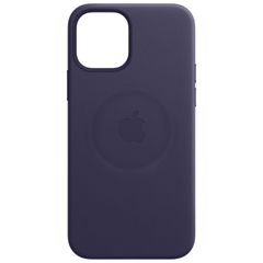Apple Cover in Pelle MagSafe  iPhone 12 (Pro)  - Deep Violet