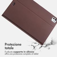 Accezz Cover Tablet Classica Apple iPad Pro 11 (2025) M5 / (2024) M4 - Marrone