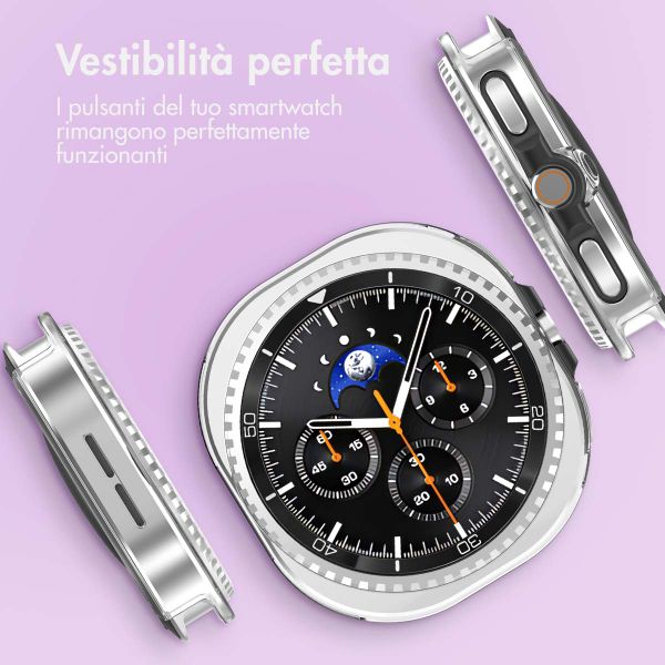 imoshion Cover rigida Bumper Samsung Galaxy Watch 8 Classic (46 mm) - Trasparente