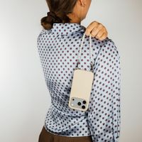 Selencia Cover posteriore Rivièra con MagSafe con ganci rimovibili Apple iPhone 16 Pro Max - Milky Latte