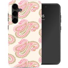Selencia Cover Posteriore Vivid Samsung Galaxy S24 FE - Paisley Blush