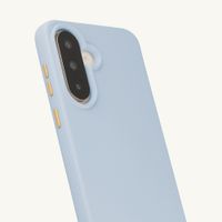 Selencia Cover posteriore Rivièra con MagSafe con ganci rimovibili Samsung Galaxy A36 / A56 - Powder Blue