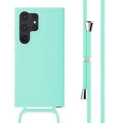 imoshion Cover in Silicone con Cordino Samsung Galaxy S24 Ultra - Menta verde