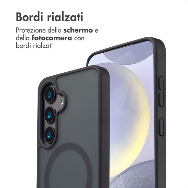 imoshion Cover posteriore Color Guard con MagSafe Samsung Galaxy S24 - Nero