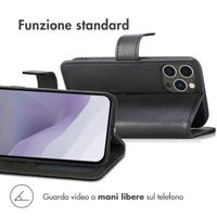 imoshion Cover a libro di Lusso Apple iPhone 14 Pro Max - Nero