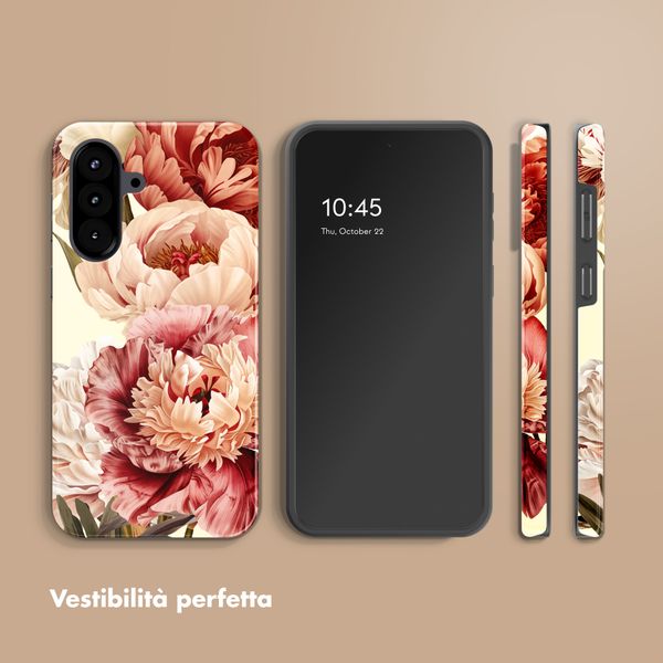 Selencia Cover Posteriore Vivid Samsung Galaxy A57 (5G) - Vintage Peony