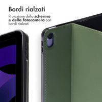 Accezz Cover Tablet Classica Apple iPad Air 11 pollici (2026) M4 / (2025) M3 / (2024) M2 / Air 5 (2022) / Air 4 (2020) - Verde