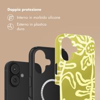 Selencia Cover posteriore Vivid con MagSafe Apple iPhone 17 - Chalky Bloom