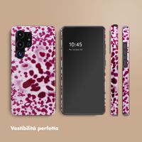 Selencia Cover posteriore Vivid con MagSafe Samsung Galaxy S25 Ultra - Cosmic Orchid