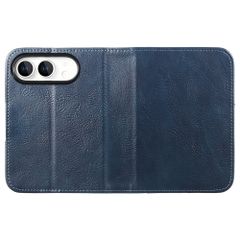 imoshion Cover a libro di Lusso Apple iPhone Duo - Blu scuro