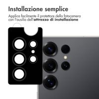 imoshion 2 Pack protezione lente fotocamera Samsung Galaxy S25 Ultra - Titanium Black